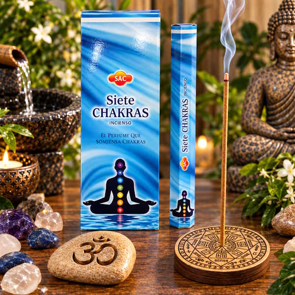Incienso 7 Chakras Sac